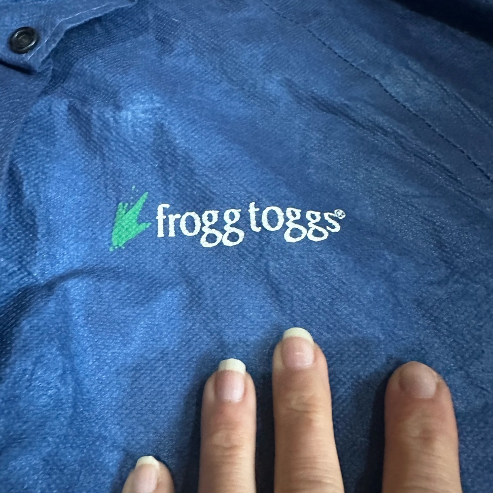 Frogg Toggs Blue Rain Jacket - Picture 2 of 10